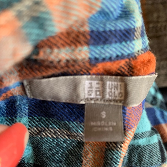 Ladies button down flannel shirt size S - Picture 4 of 5